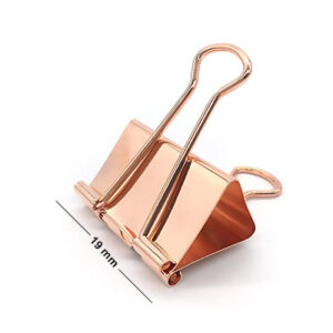 19MM Rose Gold Binder Clip