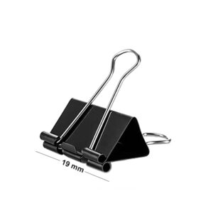 19MM Black Binder Clip
